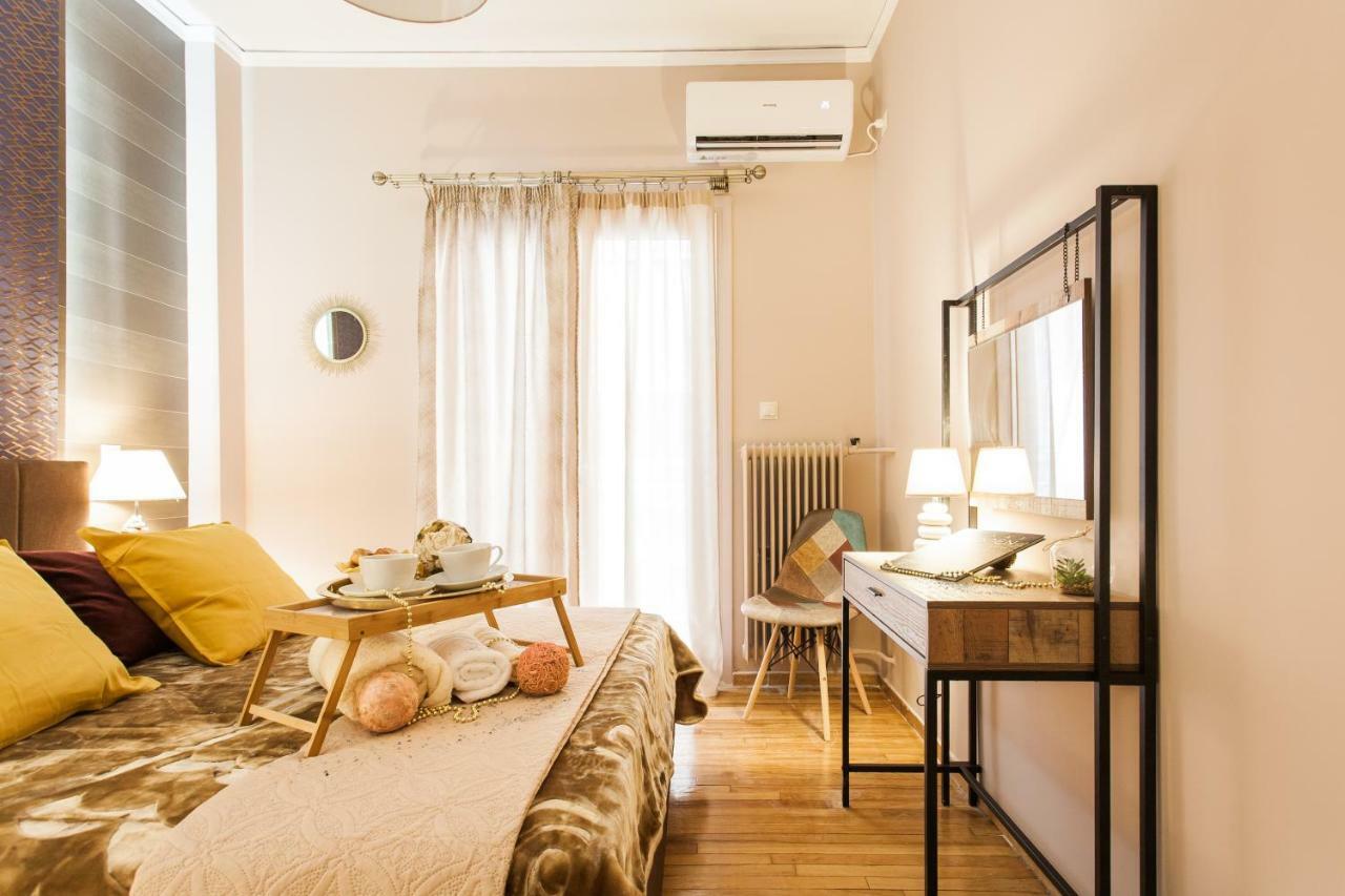 Cozy, Central, Safe Double Rooms In Apartment, Close To Acropolis أثينا المظهر الخارجي الصورة